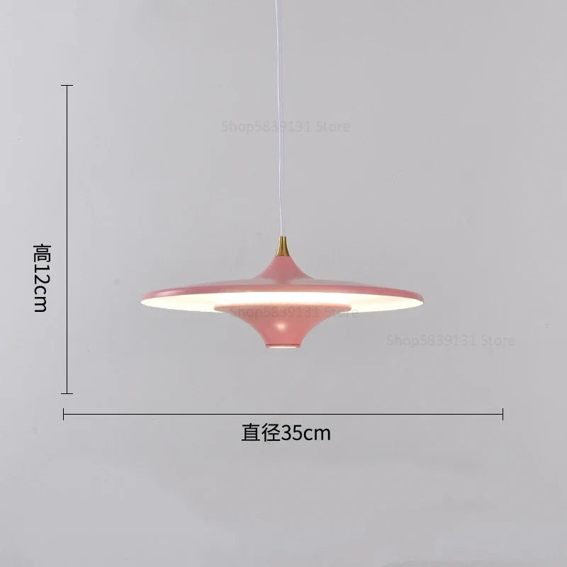 suspension led modernes simples et créatives nordiques