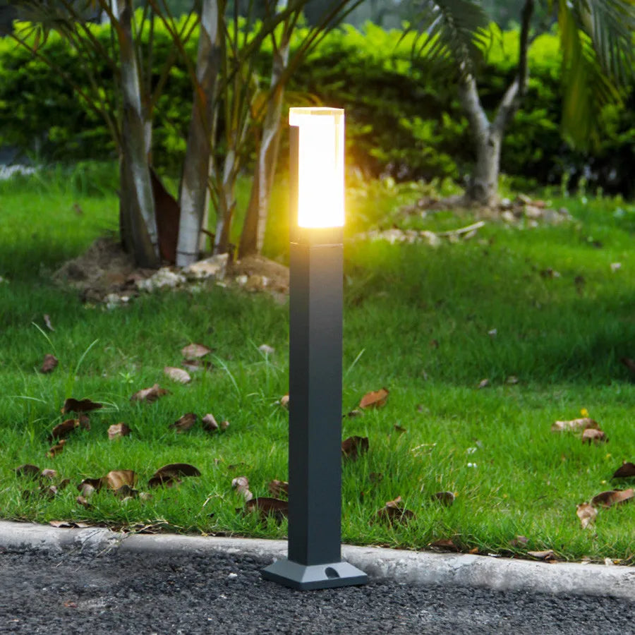 Bornes lumineuses LED avec détecteur de mouvement PIR