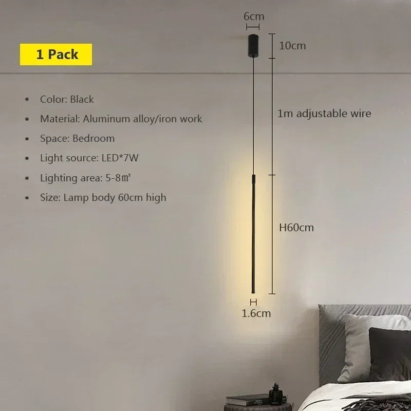 suspension à led moderne pour décoration intérieure élégante
