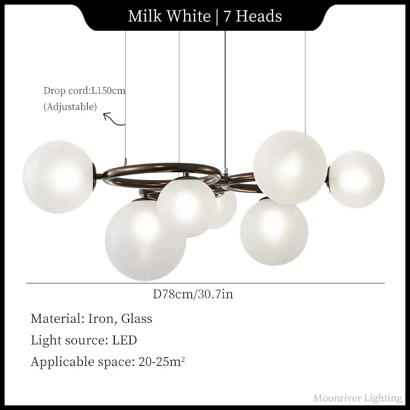 suspension moderne et créative pour une décoration élégante