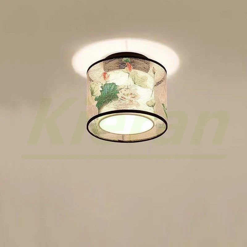 plafonnier led lotus oiseau moderne pour décoration hôtel