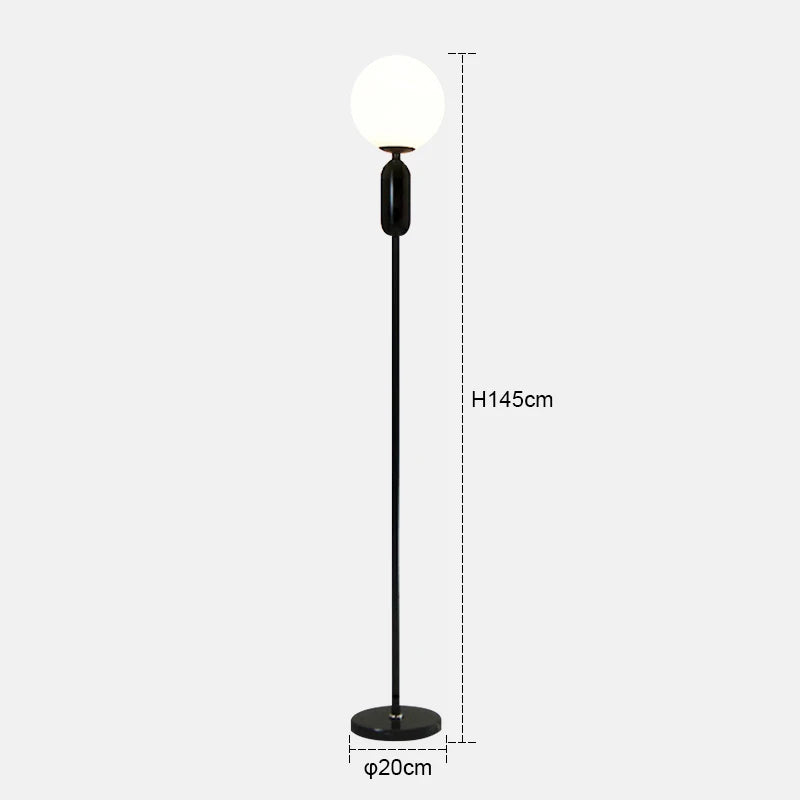 lampadaire led scandinave pour un éclairage intérieur moderne
