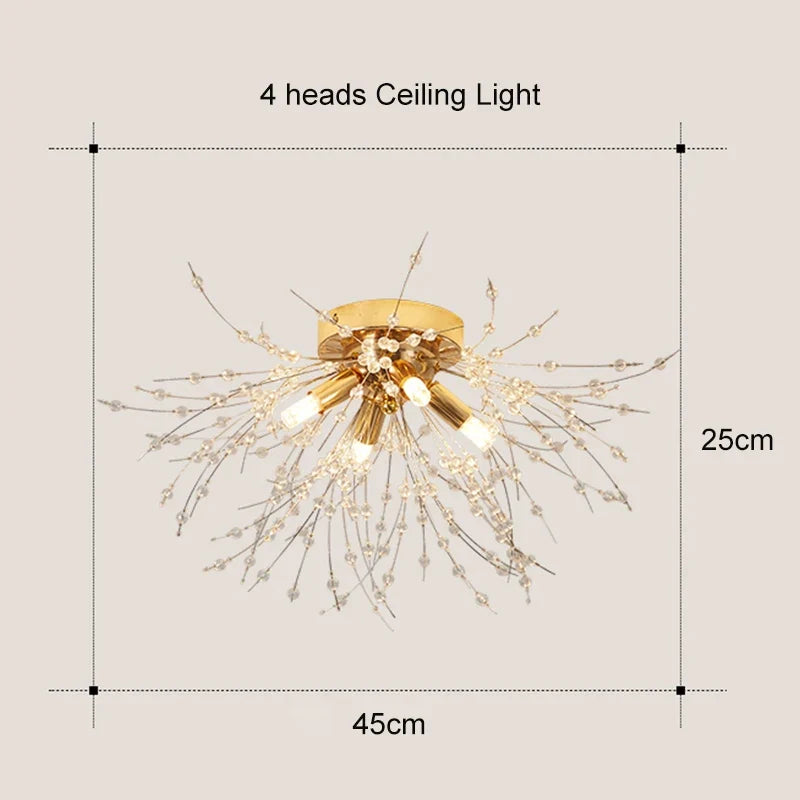 lustre à led moderne style nordique pour décoration intérieure