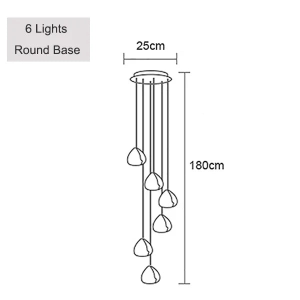 suspension moderne en cristal pour un éclairage élégant