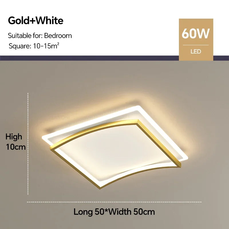 lustre moderne à leds pour intérieur de maison
