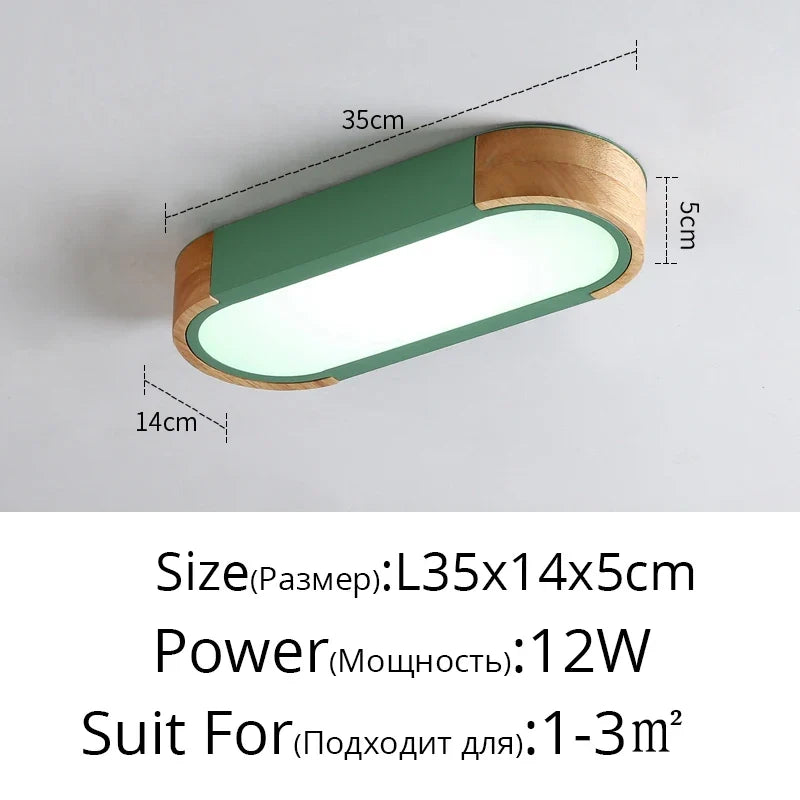plafonnier led rectangulaire longue bande simple et créatif