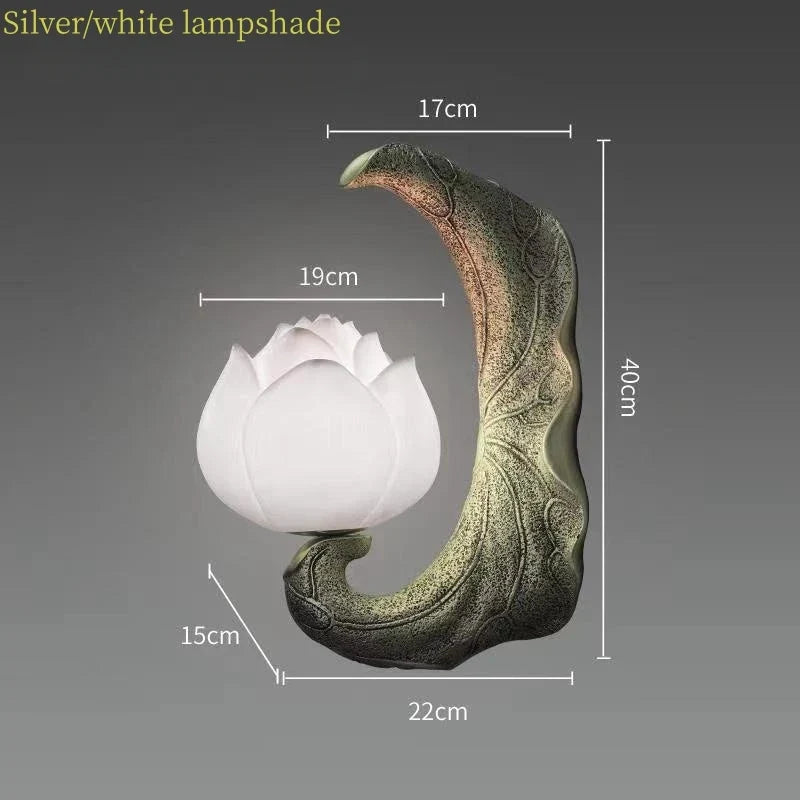 Applique murale Led en forme de Lotus
