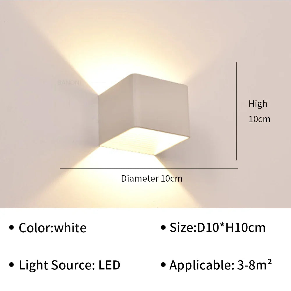 applique murale led moderne pour décoration intérieure élégante