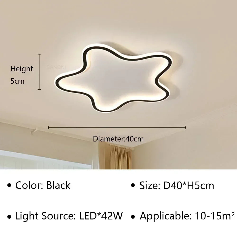 lustre moderne à leds pour décoration intérieure élégante