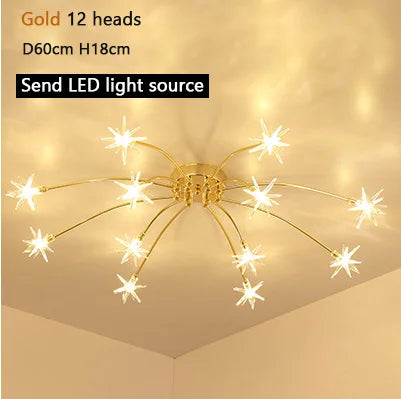 plafonnier led moderne nordique créatif ciel étoilé pour décoration maison