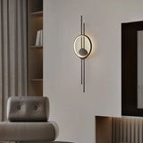 applique murale en laiton minimaliste trois intensités art déco