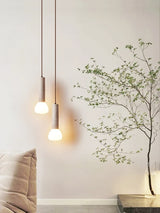 lustre créatif en pierre pour éclairage intérieur moderne
