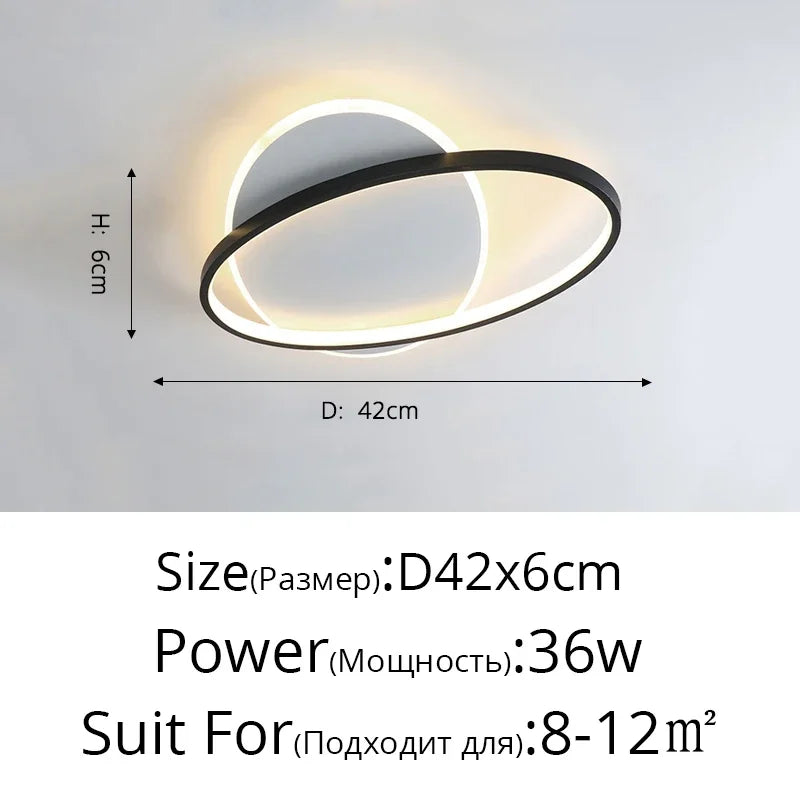 Modern LED Ceiling Lights Surface Mounting Lamp for Living Dining Room