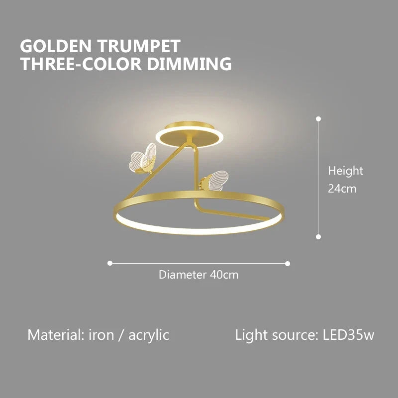 plafonnier led moderne design pour éclairage décoratif intérieur