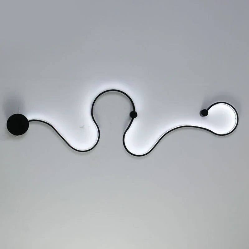 applique murale moderne en aluminium minimaliste design éclairage intérieur