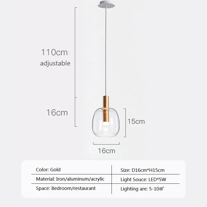 lustre suspension led luxe déco nordique luminaires modernes