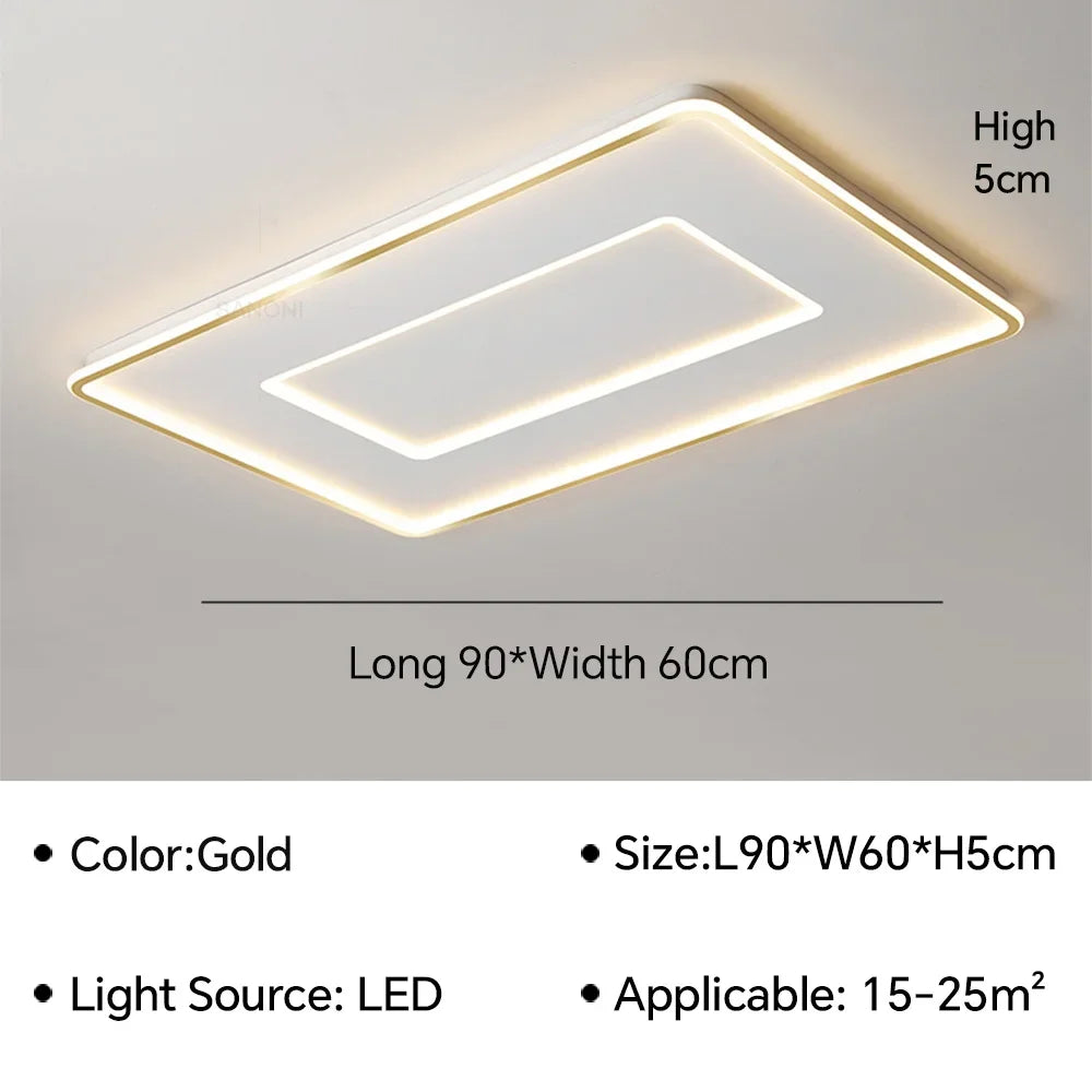 lustre moderne à leds pour décoration intérieure luminaire