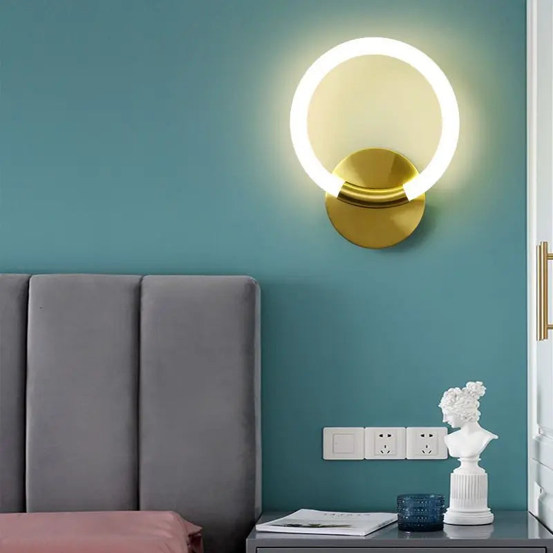 Applique murale led minimaliste moderne pour éclairage intérieur