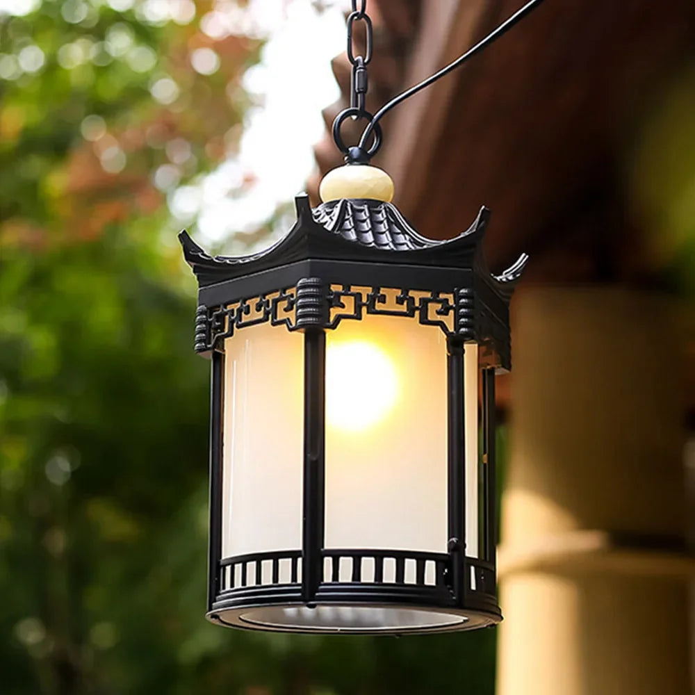 plafonnier d'extérieur vintage pour jardin balcon et terrasse