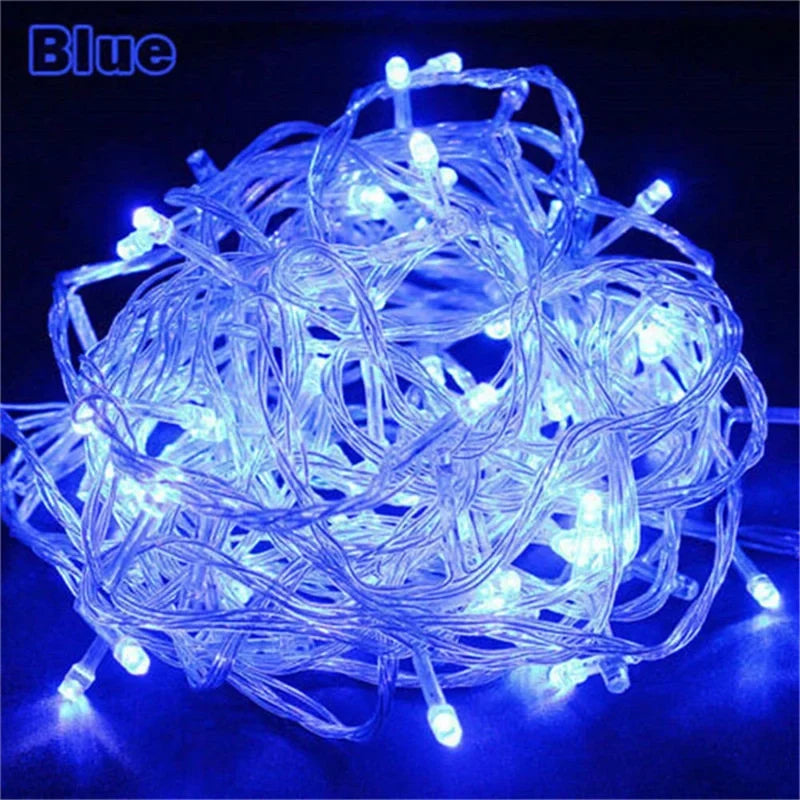 guirlande lumineuse extérieure 100 LED pour Noël et fêtes