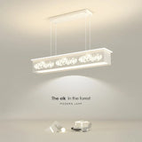 lustre led minimaliste rondin moderne romantique pour restaurant