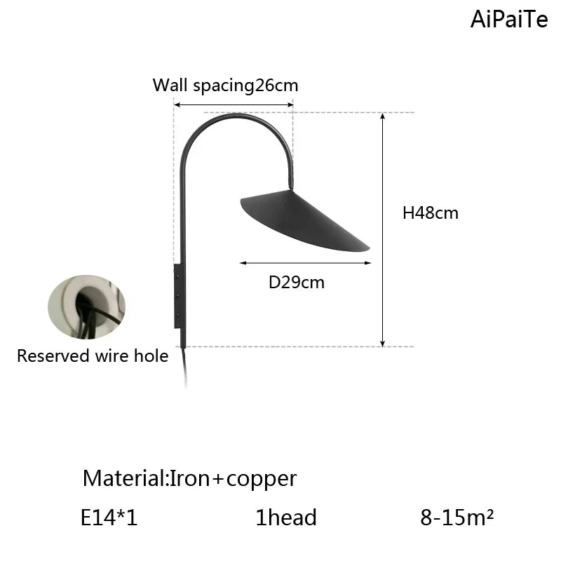 Lampadaire en marbre et pierre réglable