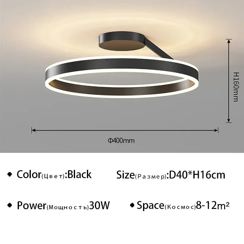 plafonnier led moderne pour décoration intérieure élégante et lumineuse