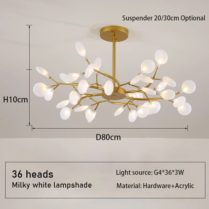 lustre moderne simple design créatif pour décoration intérieure