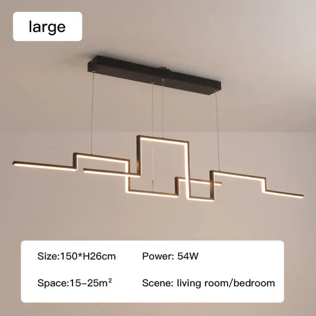 LED Pendant Light Fixture With Modern Design, Adjustable For Indoor And Home Decoration, Living Room, Bedroom, And Lobby Pendant