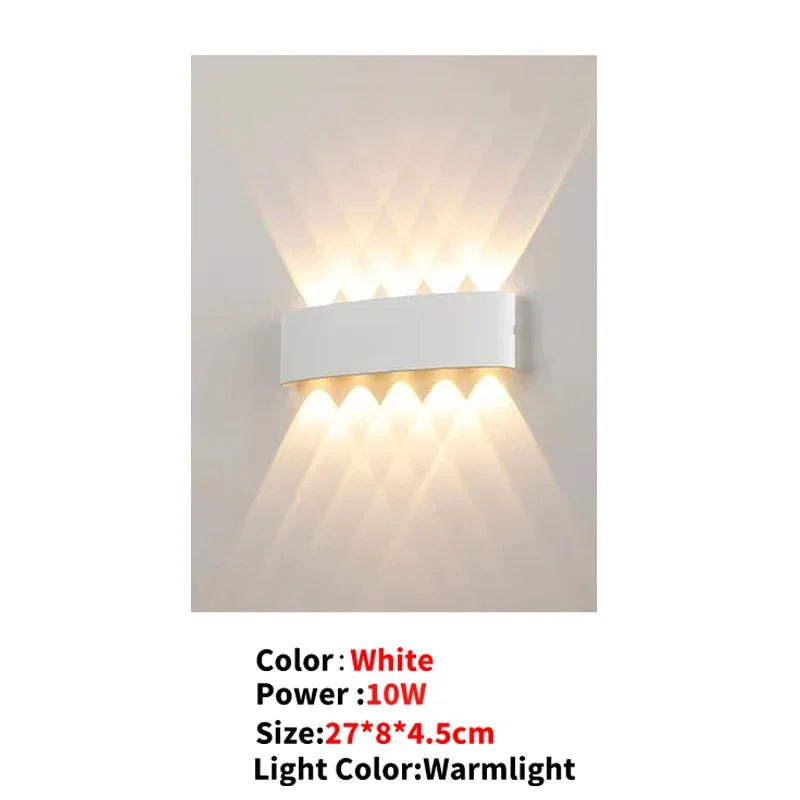Applique murale LED en aluminium
