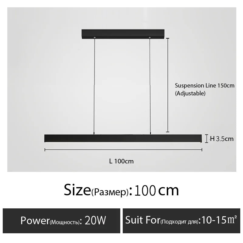 plafonnier led suspendu au design nordique moderne décoratif intérieur