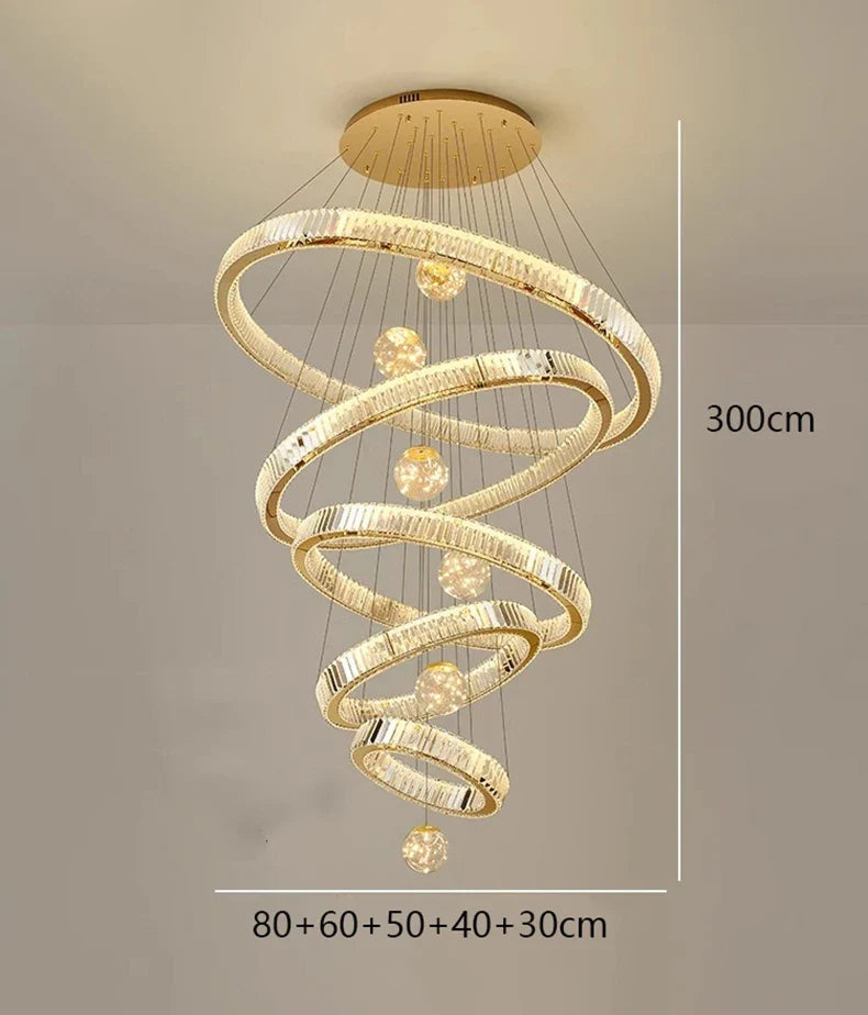 lustre moderne led pour éclairage intérieur suspendu