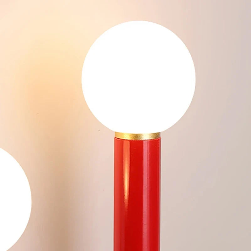 applique murale artistique en métal avec tube en u pour éclairage intérieur