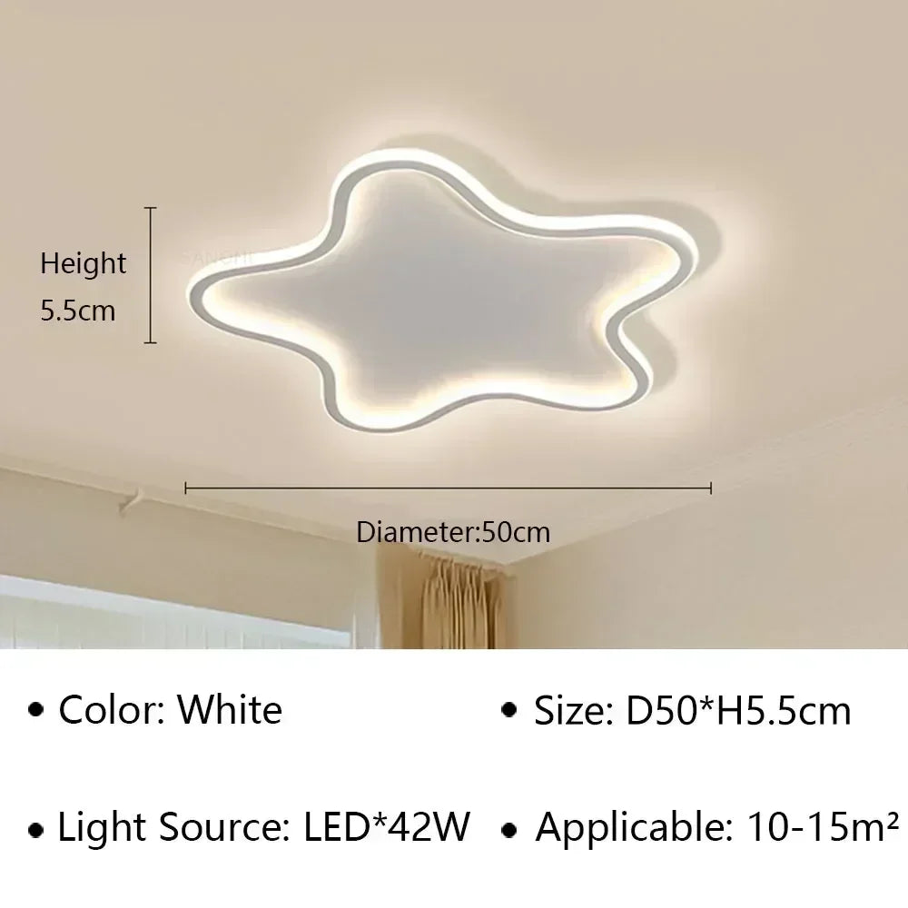 lustre moderne à leds pour décoration intérieure élégante