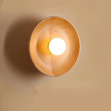 applique murale led simple design bois massif nordique
