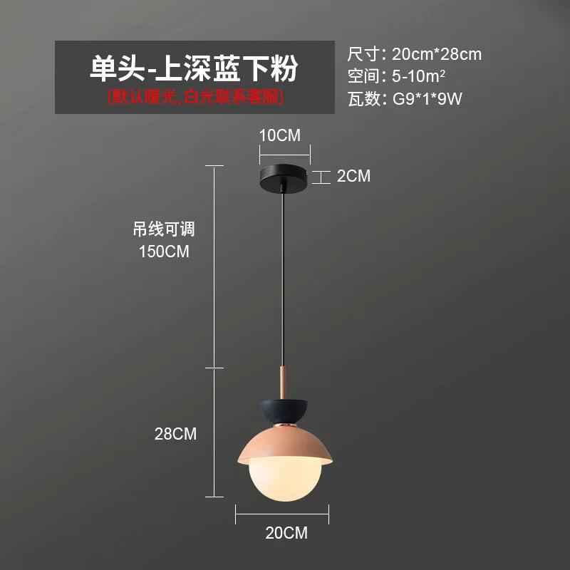 lampe de chevet moderne nordique créative pour décoration intérieure