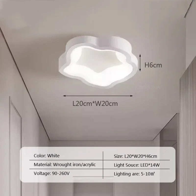 Plafonnier LED nordique pour salon