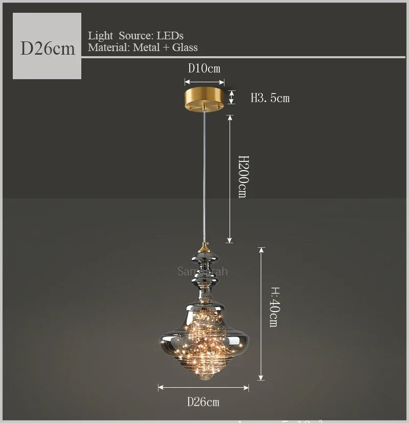 lustre de luxe en verre et laiton éclairage décoratif starlight
