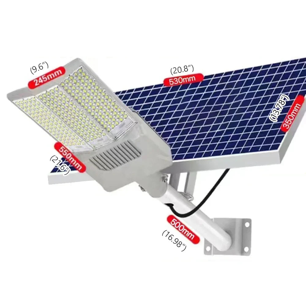 lampadaire led solaire super lumineux pour extérieur et jardin