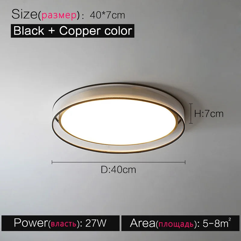plafonnier led moderne rond nordique lampe de soleil créative