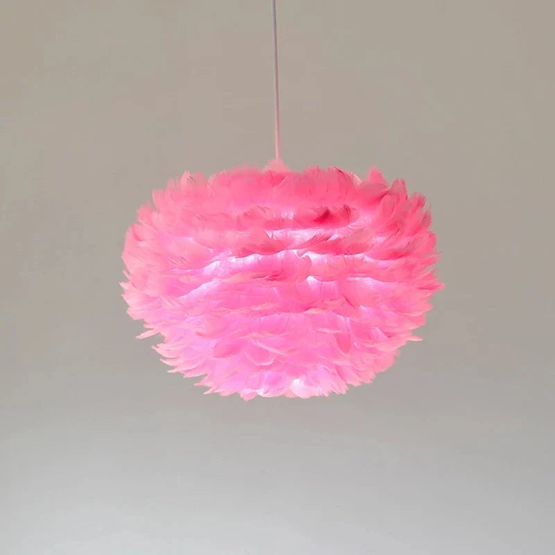 lustre moderne romantique led créative nordique suspendus éclairage