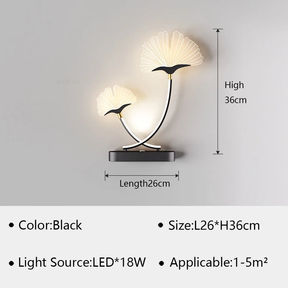 applique murale led moderne pour décoration intérieure élégante