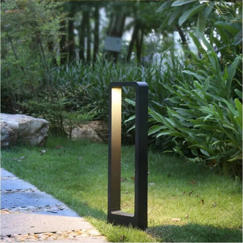 Lampe extérieur 15W LED jardin lumière pelouse lampe aluminium pilier lumière extérieure cour villa paysage bornes éclairage