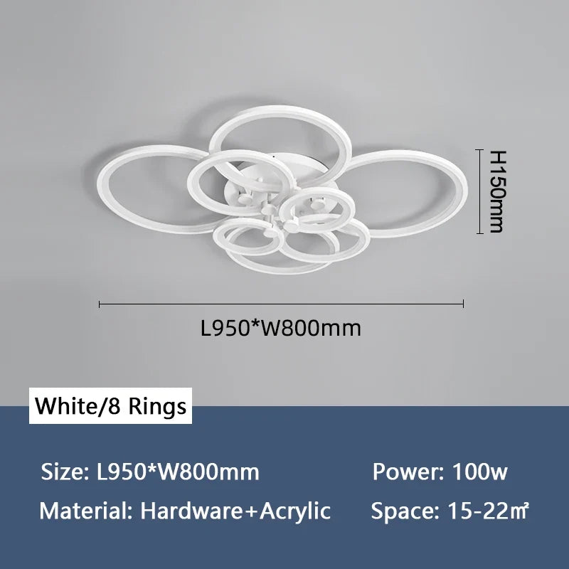 Hot Modern LED Chandelier For Home Indoor Lighting, Modern Chandelier Ceiling For Bedroom, Living Room Decoration, Lighting