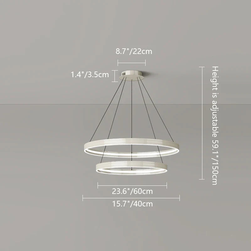 lustre moderne en métal pour éclairage intérieur élégant