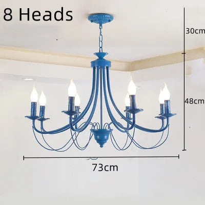lustre en fer forgé noir et blanc design intérieur moderne