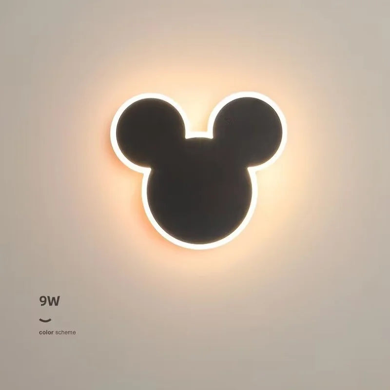 applique murale moderne mickey pour enfants décoration intérieure