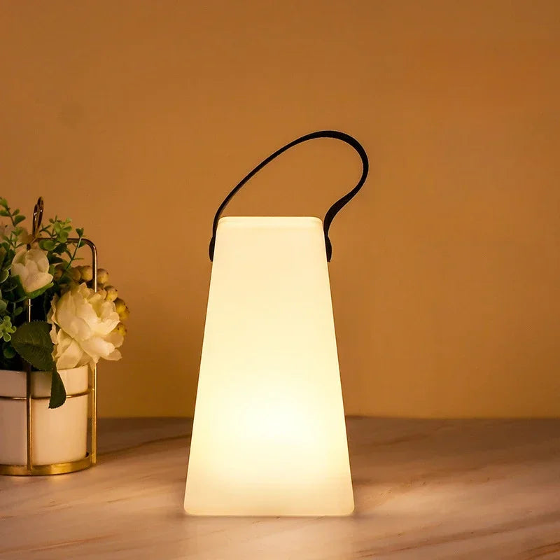 lampe portable rechargeable avec 16 couleurs à distance