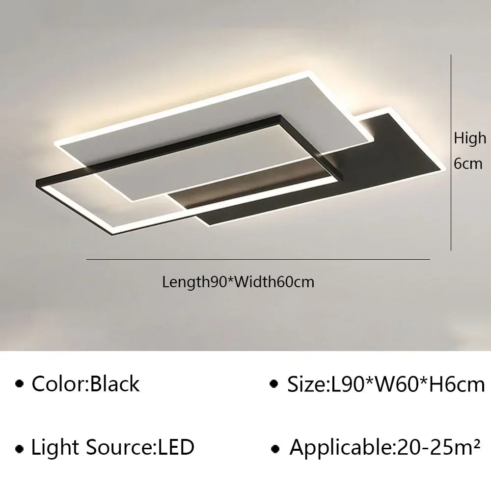 lustre moderne simple pour décoration intérieure lumineuse