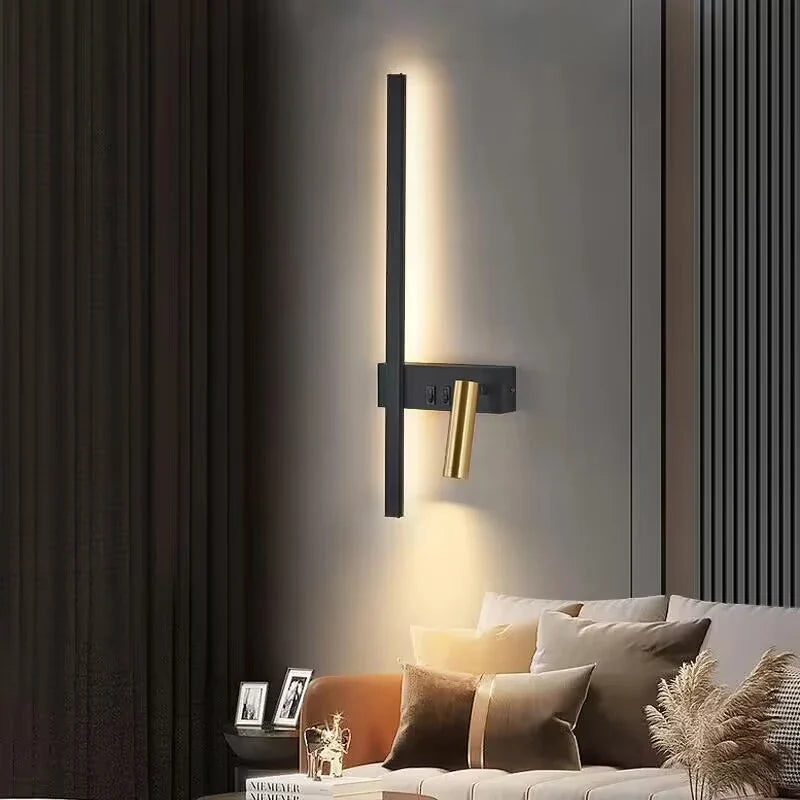 Applique murale Led nordique